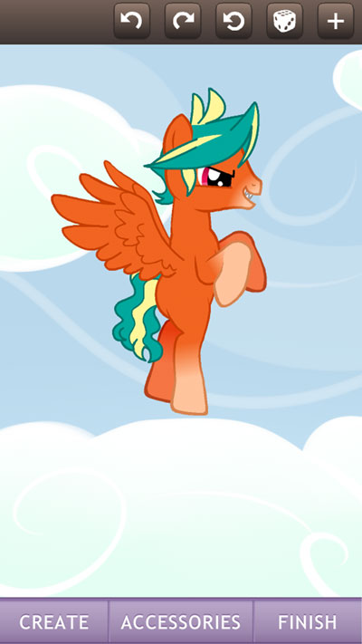 pony creator mobile: View 1